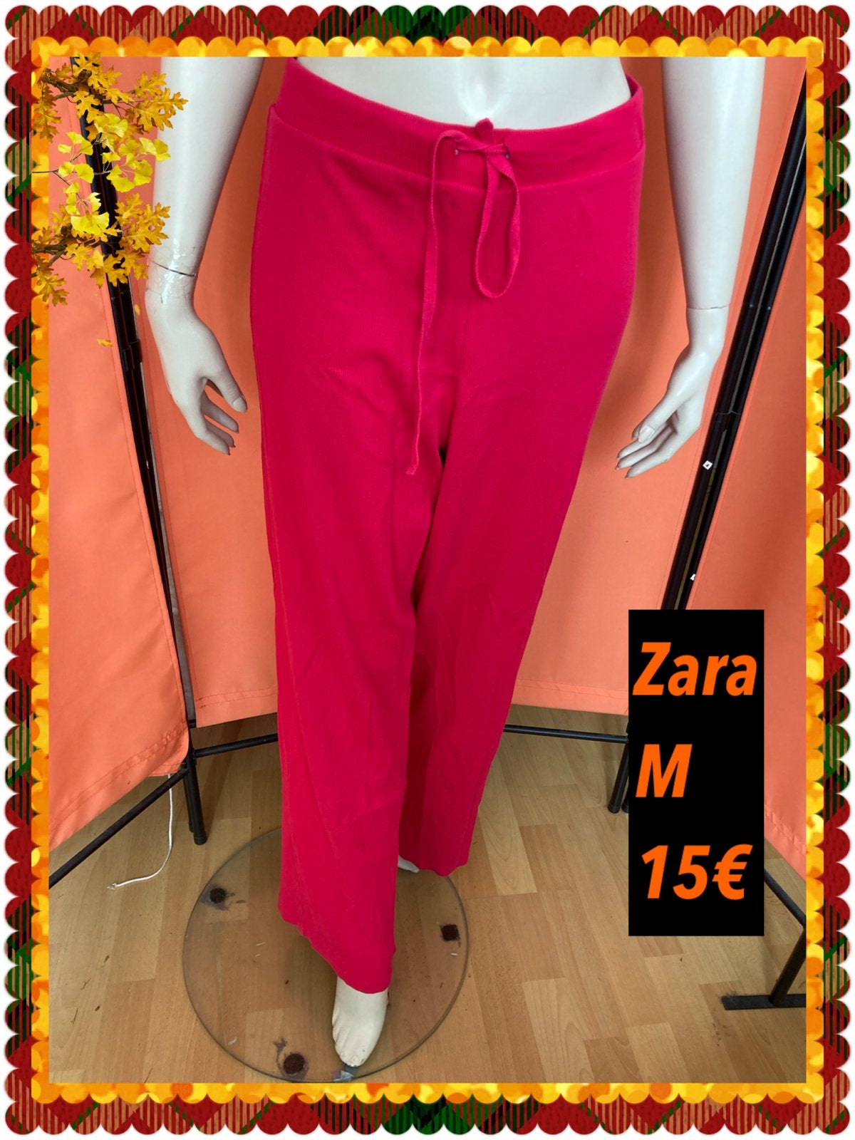 Pantalon dames M. Zara, Vêtements | Femmes, Culottes & Pantalons, Rouge, Taille 38/40 (M), Enlèvement ou Envoi, Comme neuf