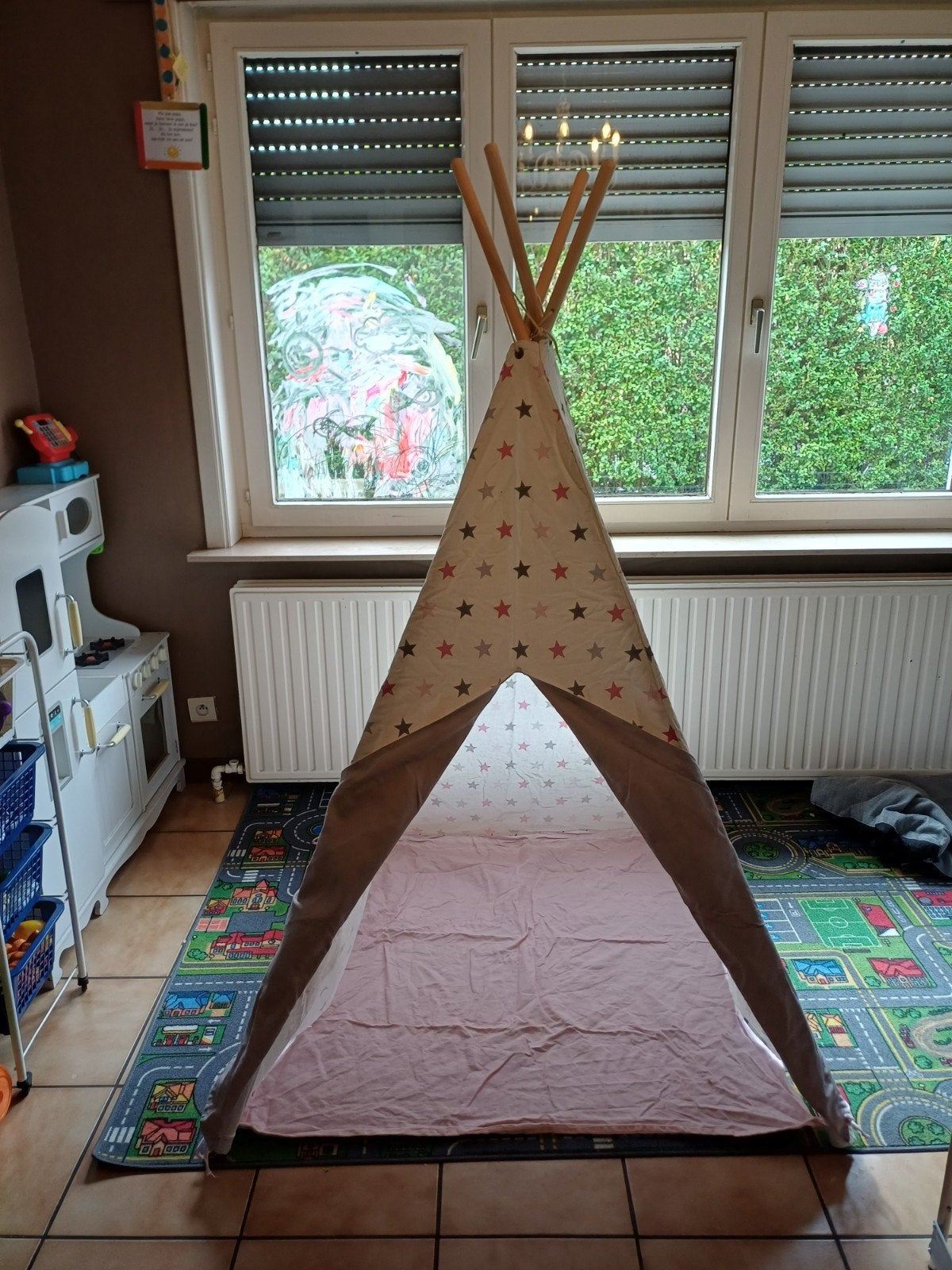 tipitent, Kinderen en Baby's, Speelgoed | Speeltenten, Ophalen, Gebruikt