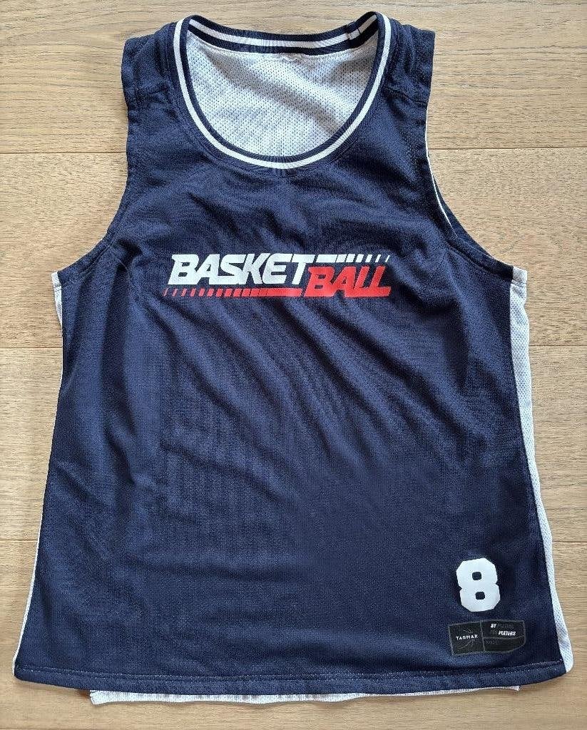 omkeerbaar basketbalshirt Tarmak (164-176cm), Sport en Fitness, Ophalen of Verzenden, Zo goed als nieuw, Kleding