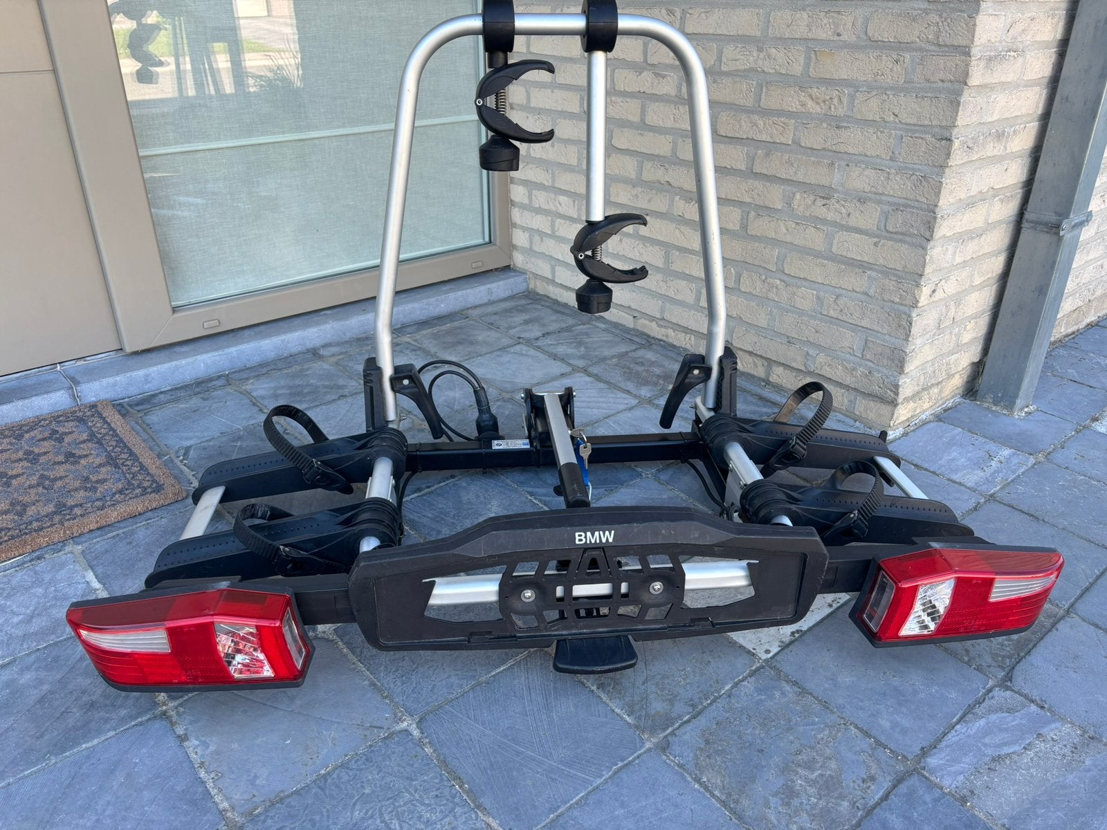 BMW fietsendrager opklapbaar  elektrische fietsen  tot 60kg, Ophalen, Zo goed als nieuw, Brede banden, 2 fietsen
