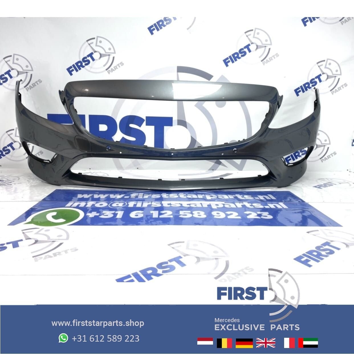 W205 FACELIFT VOORBUMPER Mercedes C KLASSE 2019-2021 origine, Utilisé, -, Avant, -