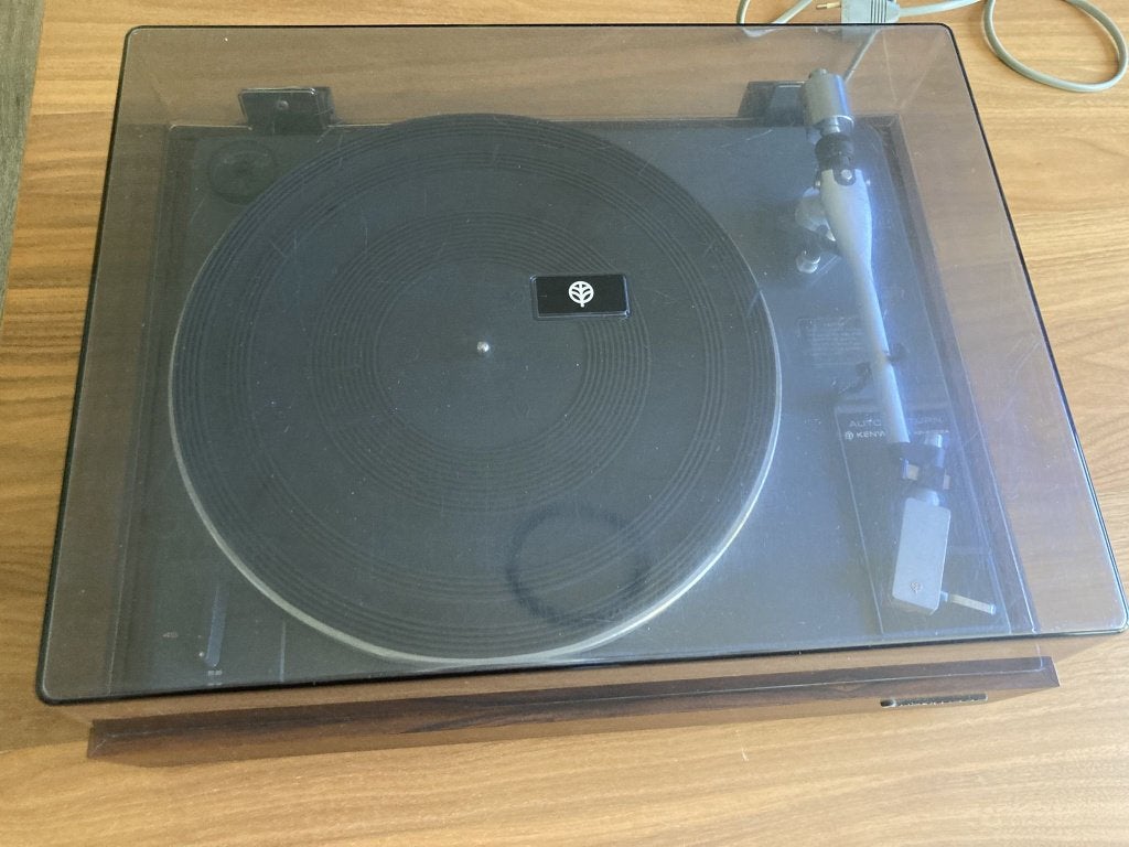 Kenwood KP-2022a Vintage Platenspeler (Defect), Ophalen of Verzenden, Niet werkend, Platenspeler, Overige merken