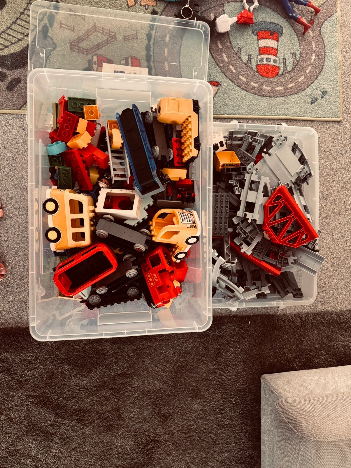 Andere halve door vol met duplo, Enfants & Bébés, Jouets | Duplo & Lego, Enlèvement, Comme neuf, Complet, Duplo
