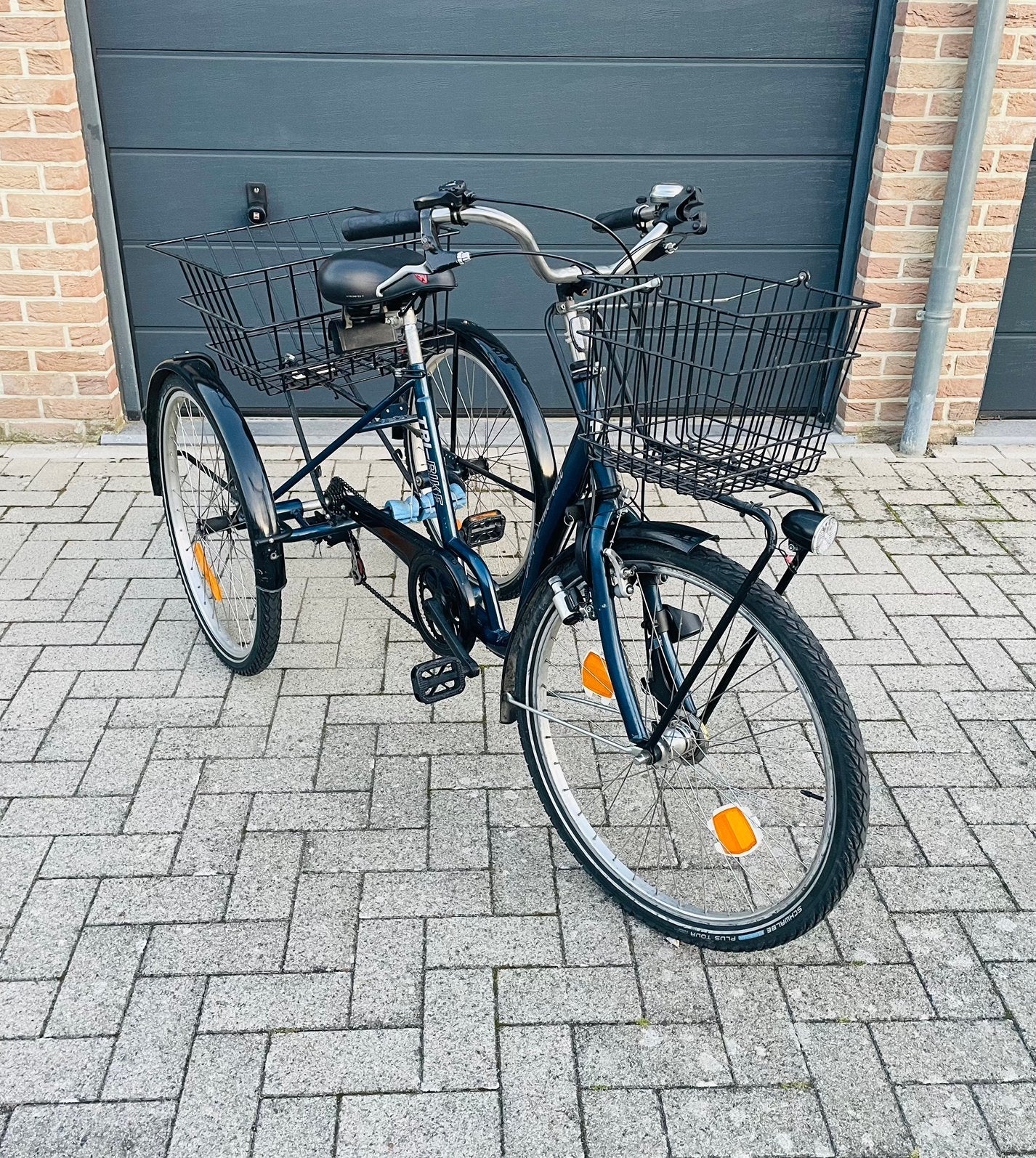 Fietsen driewiel, Fietsen en Brommers, Ophalen, Zo goed als nieuw