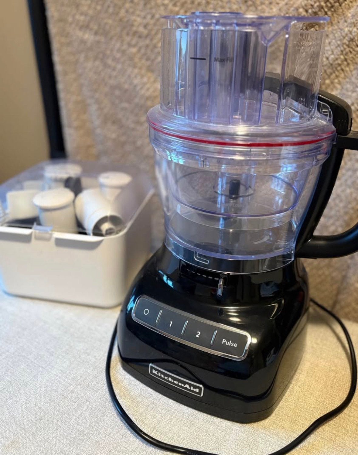 Kitchenaid multihakker/foodprocessor 3,1l!, Ophalen of Verzenden, Zo goed als nieuw