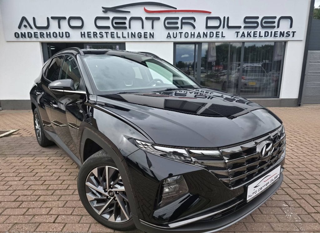 Hyundai Tucson 1.6 MHEV Automaat|Leder|Cam|1e eig|KRELL, Autos, Hyundai, Cuir, Euro 6, Entreprise, Garantie prolongée