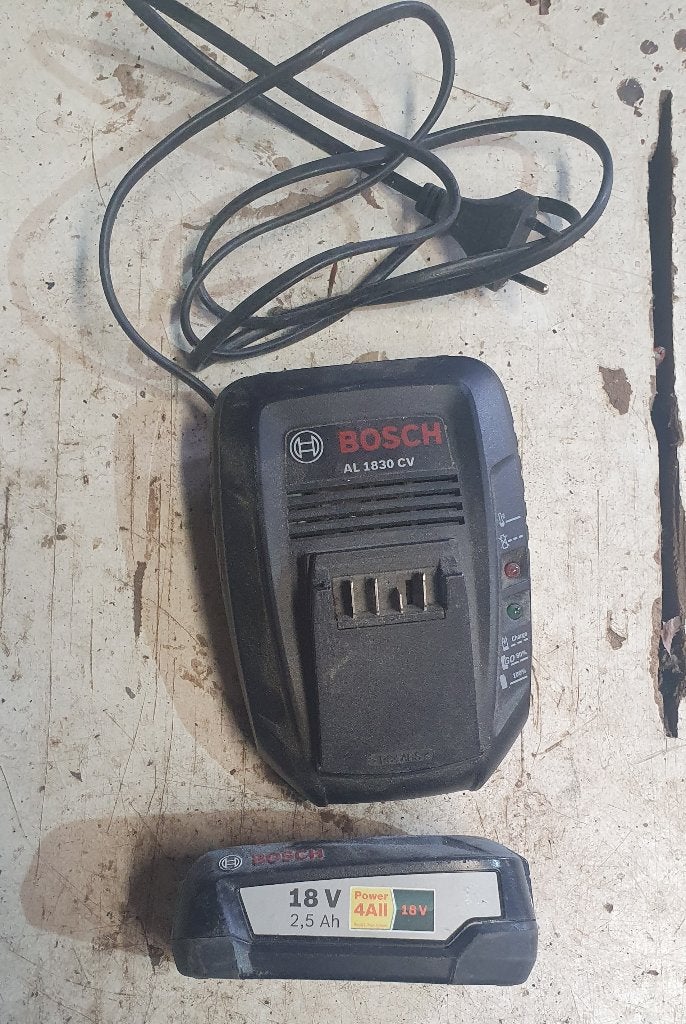 bosh 18V accu, Doe-het-zelf en Bouw, Ophalen, Gebruikt