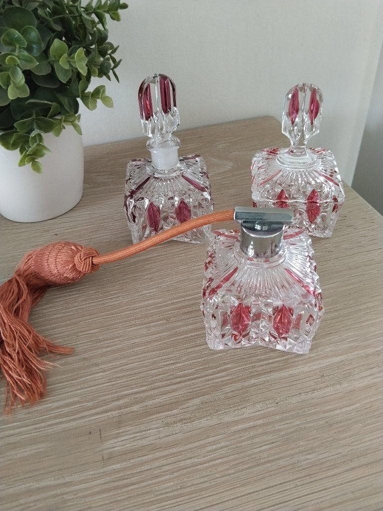 3 delig vintage parfum set, Antiek en Kunst, Ophalen of Verzenden