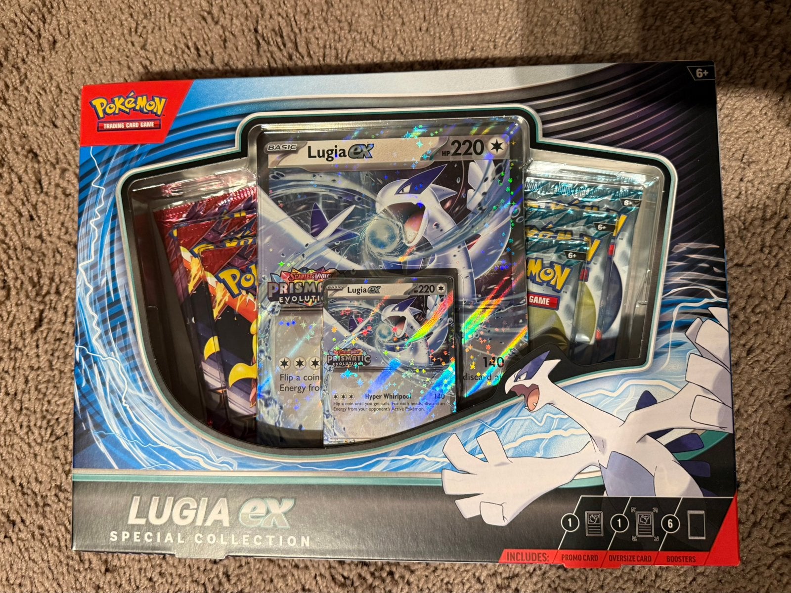 Pokémon Lugia ex Special Collection, Hobby en Vrije tijd, Verzamelkaartspellen | Pokémon, Ophalen of Verzenden, Zo goed als nieuw