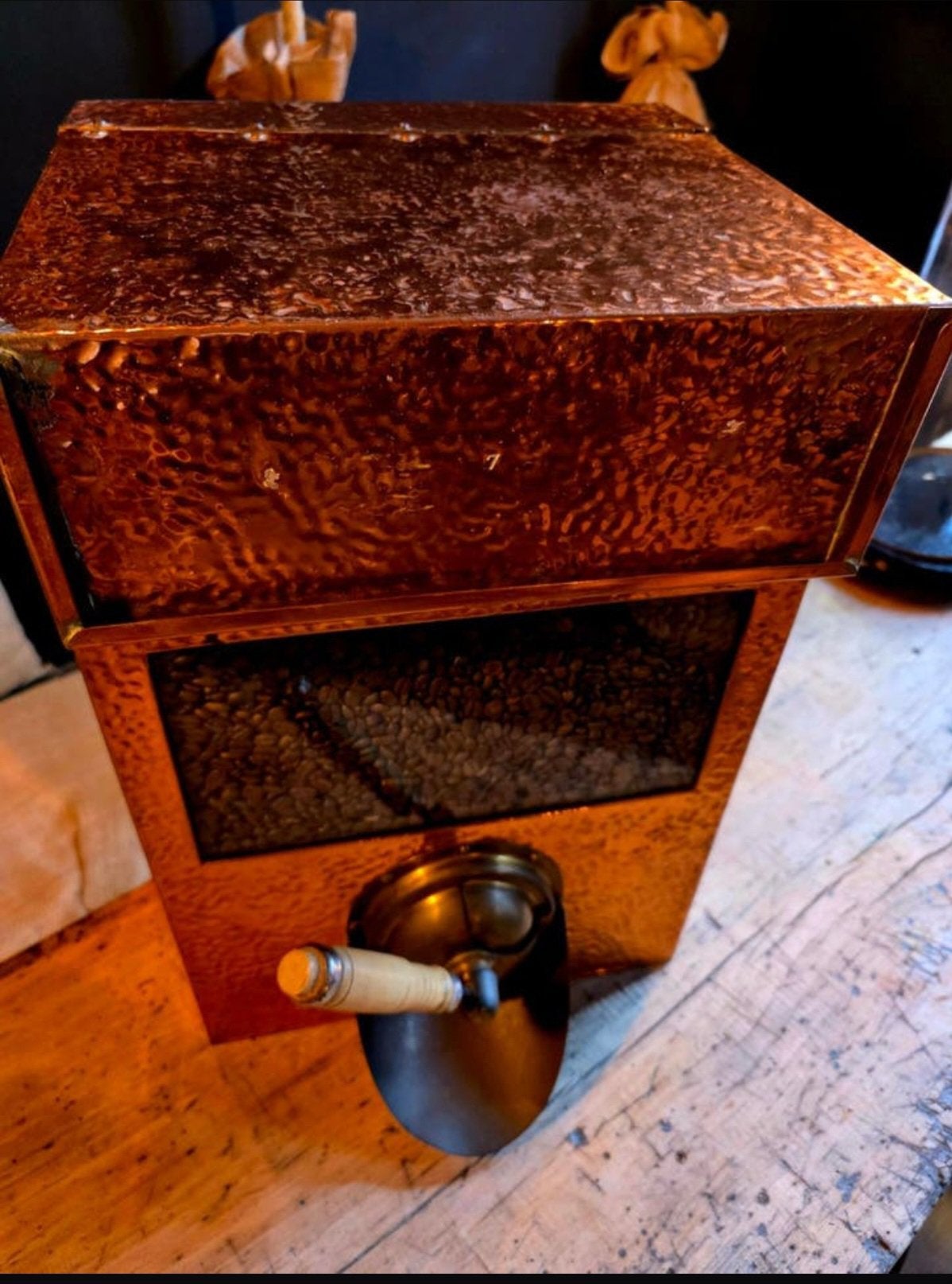 Plateau à café en cuivre, Enlèvement, Cuivre