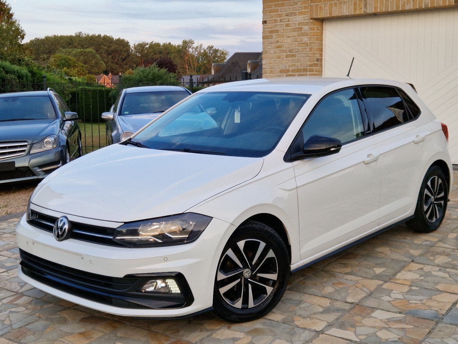 Vw polo r line zeer net met carplay, Autos, Achat, Euro 6, Boîte manuelle, Particulier