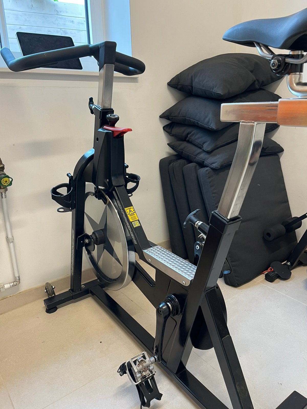 Schwinn spinningfiets indoor cycle IC Pro, Ophalen, Gebruikt, Spinningfiets, Metaal