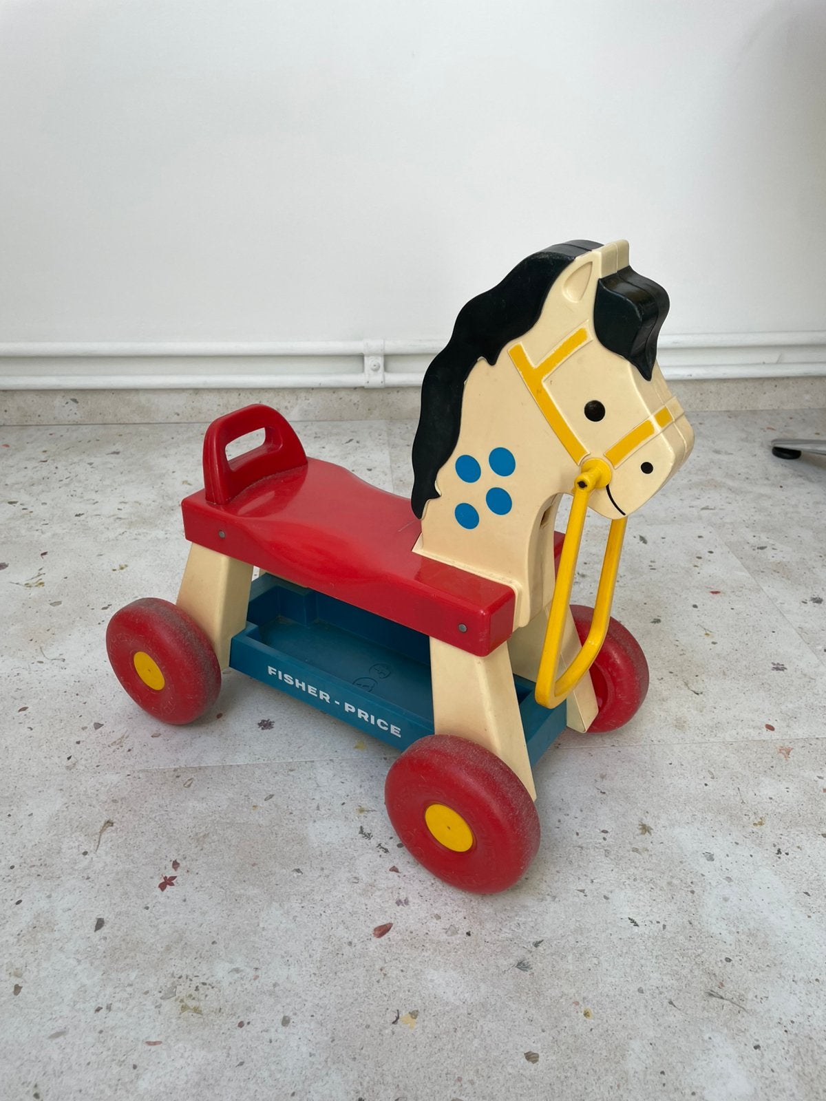 Fisher Price vintage paard, Ophalen of Verzenden, Gebruikt