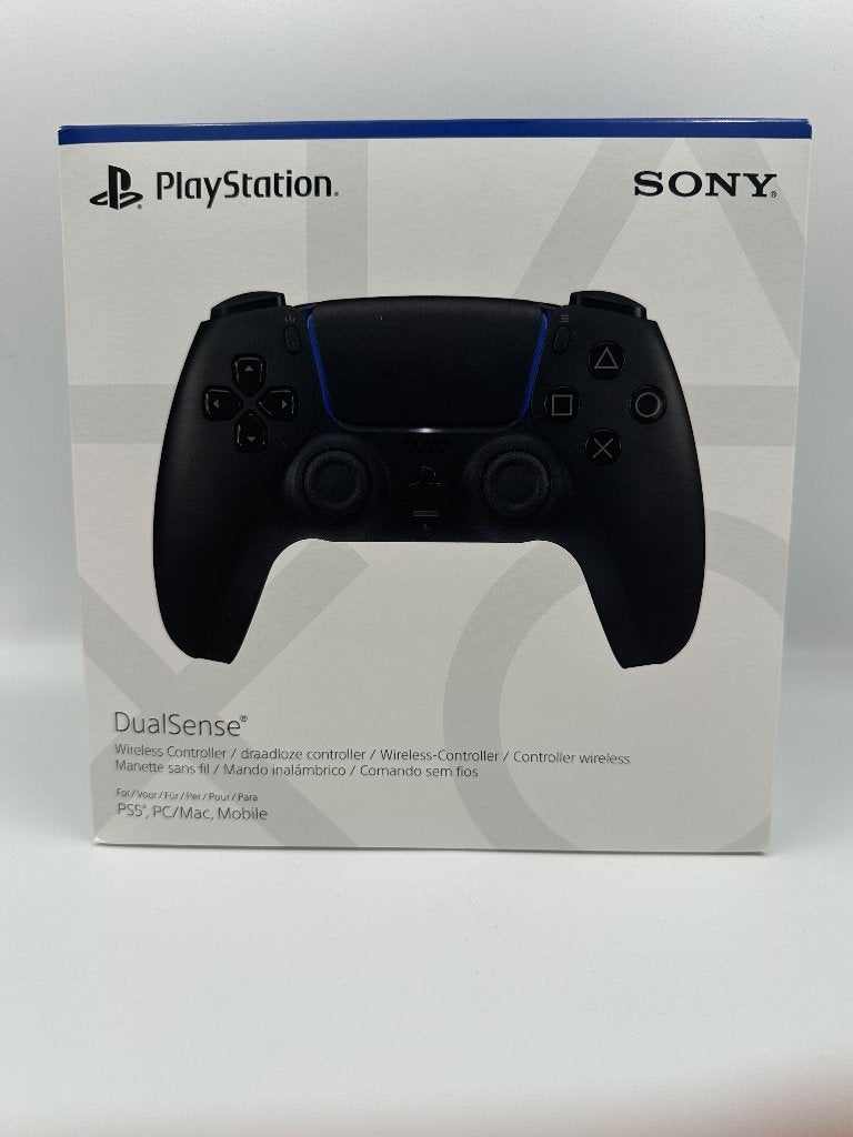 PS5 DualSense Controller Zwart - Nieuw Verzegeld - Garantie, Games en Spelcomputers, PlayStation 5, Nieuw, Ophalen of Verzenden