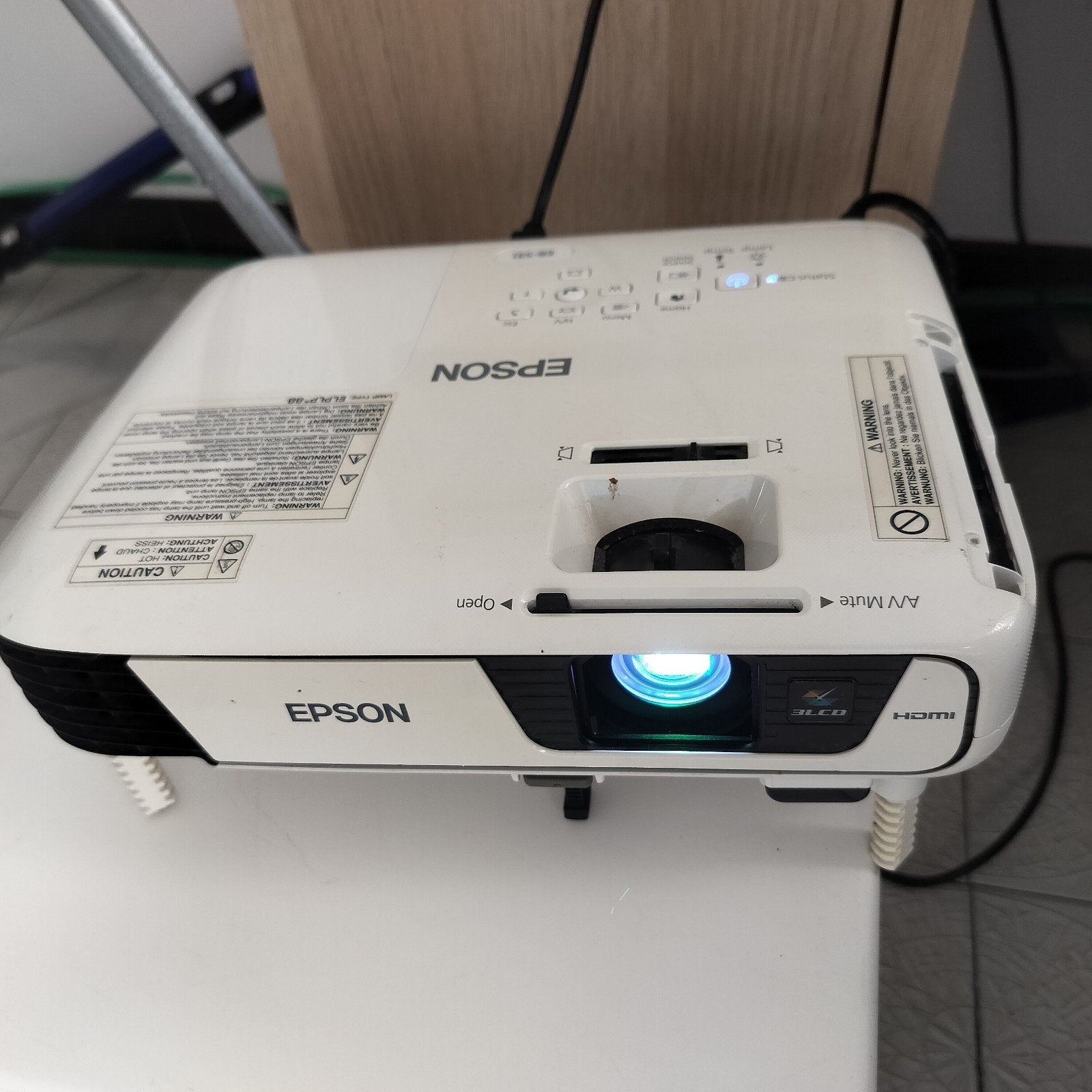 Epson Projector / Beamer - in goed staat met afstand, Enlèvement