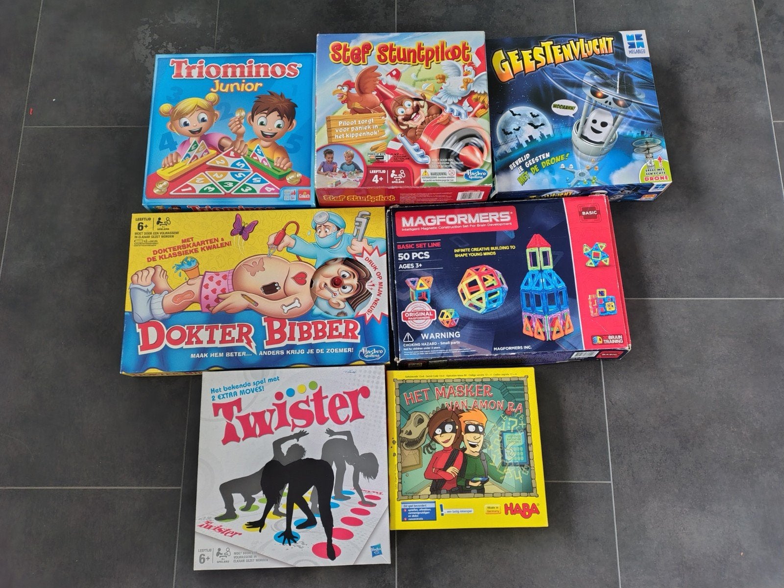 gezelschapsspellen, Drie of vier spelers, Ophalen, Gebruikt