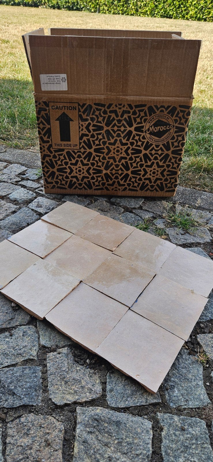 Zellige - Marokkaanse tegels, Bricolage & Construction, Enlèvement, Neuf, Boîte
