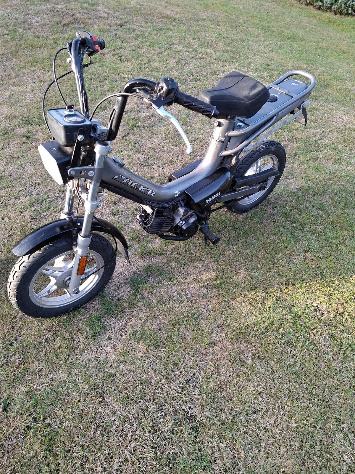 Tomos A klasse met alle papieren, Ophalen
