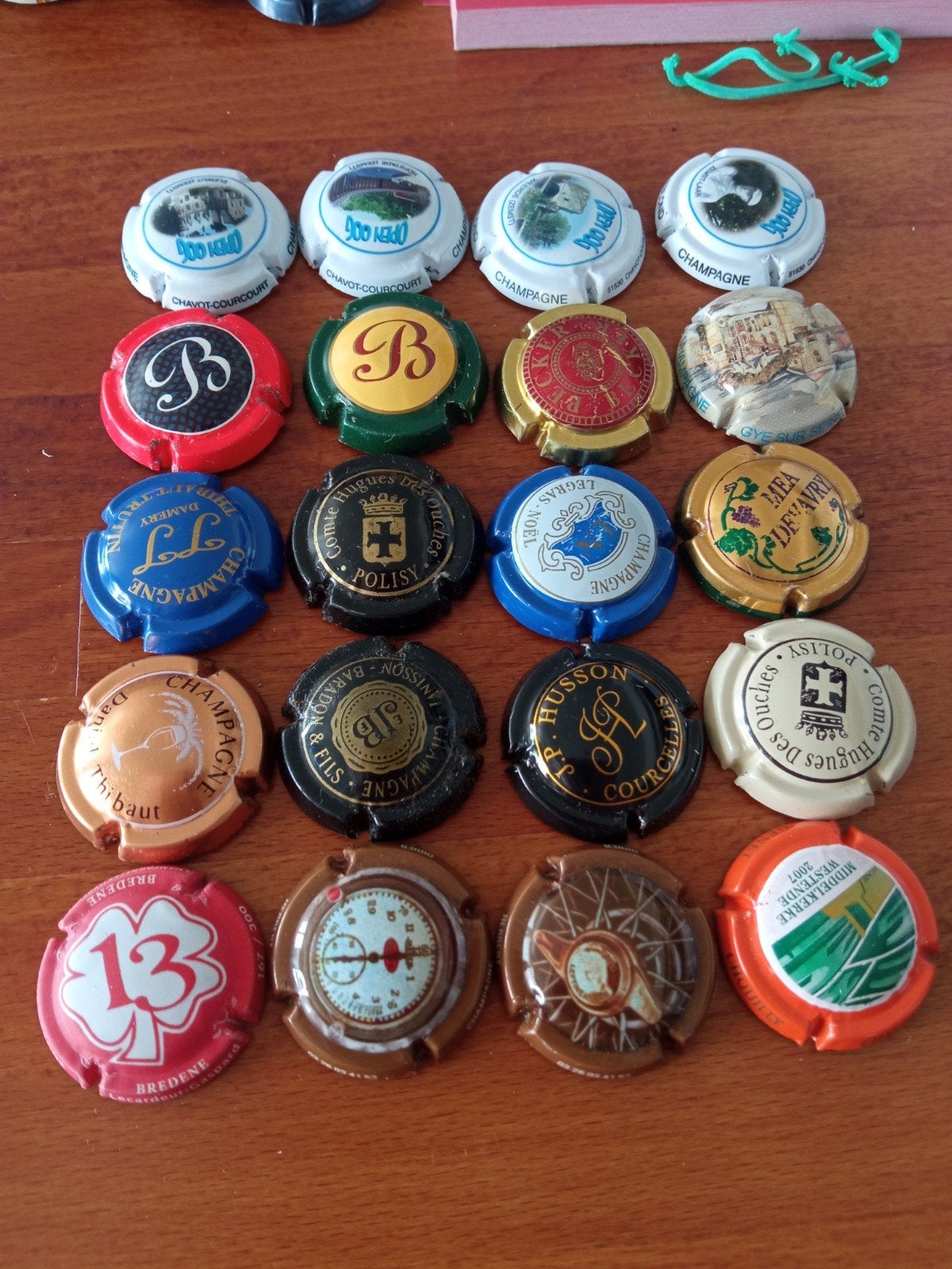 champagne capsules lot 13, Ophalen of Verzenden