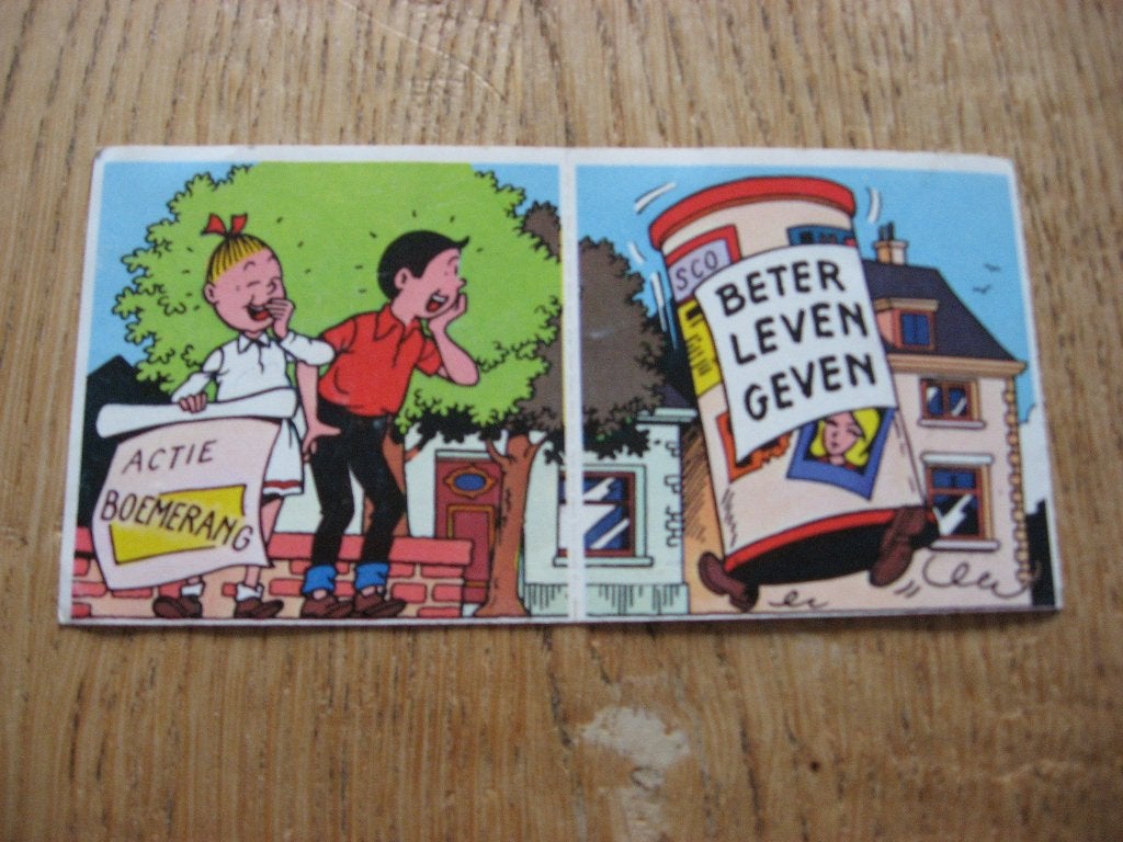 Stickers Suske en Wiske 1980 12 x 6 cm, Verzamelen, Stripfiguren, Ophalen of Verzenden, Suske en Wiske, Nieuw, Plaatje, Poster of Sticker