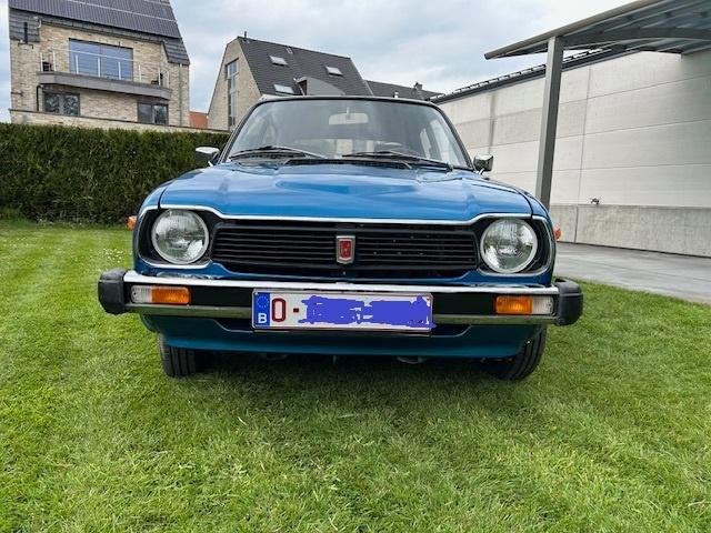 Honda Civic 1978, Auto's, Honda, Automaat, Zwart, 4 cilinders, Blauw