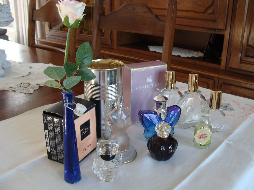 9 vaporisateurs parfum Jean-Paul, Gautier Poison, trésor, Ophalen of Verzenden, Gebruikt