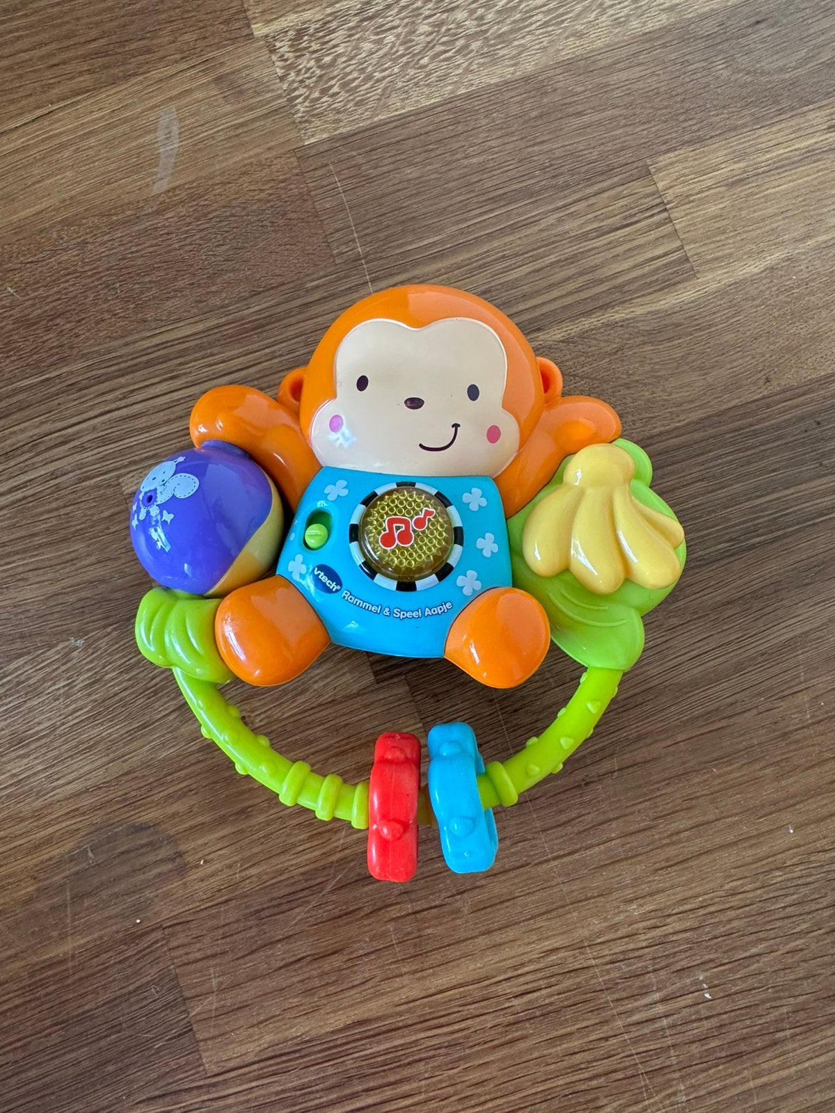 Vtech rammel- en speelaapje met geluid, Kinderen en Baby's, Ophalen, Zo goed als nieuw