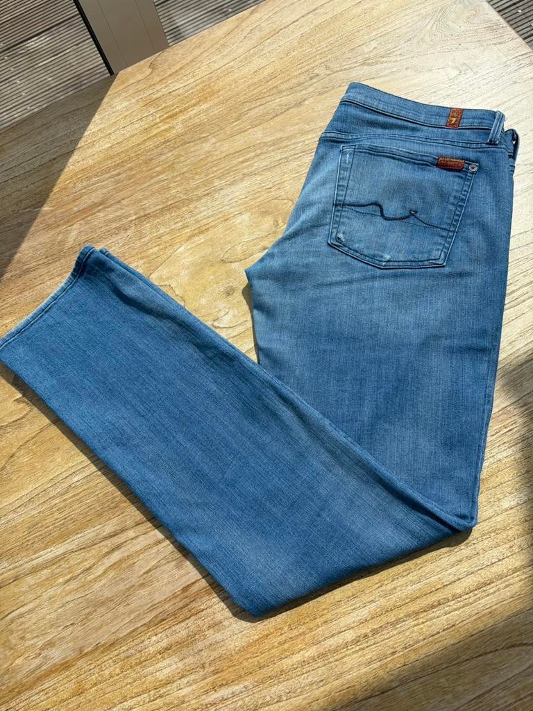 Jeans 7 for all mankind maat 31, Ophalen of Verzenden, Gedragen, Blauw, Overige jeansmaten