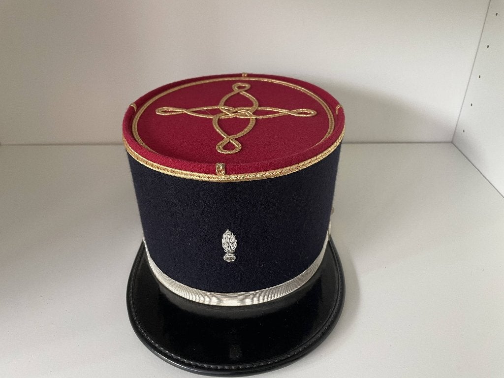 Kepie - Infanterie française - officier, Collections, Enlèvement ou Envoi, Armée de terre, Casque ou Béret