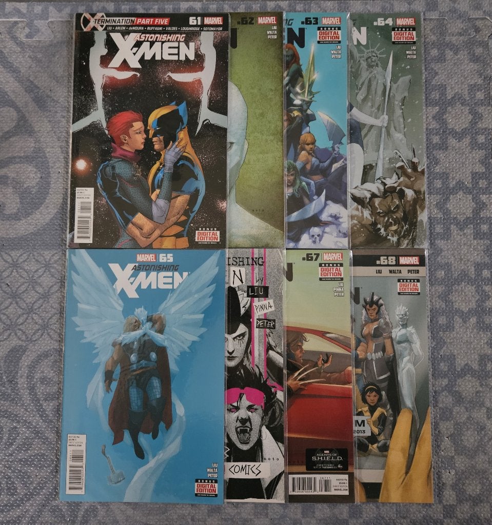 Astonishing X-Men (vol.3) #61-68 (2013) Last issues, Livres, BD | Comics, Neuf, Enlèvement ou Envoi, Série complète ou Série, Amérique