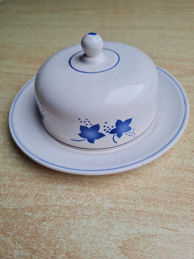 Beau pot à beurre Boch ancien, Enlèvement ou Envoi