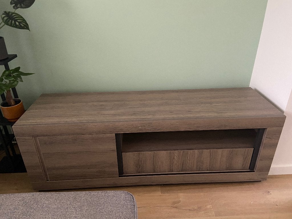 Tv meubel, barkast en eettafel, Ophalen, Gebruikt, 150 tot 200 cm, Minder dan 100 cm