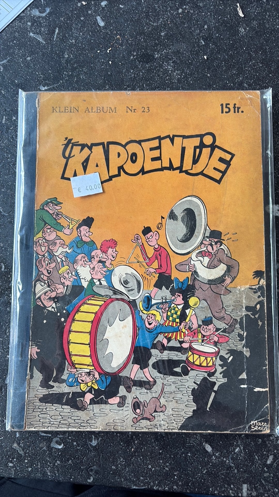Strip ‘ t kapoentje klein album 23 (jaren ‘50), Boeken, Ophalen of Verzenden, Gelezen