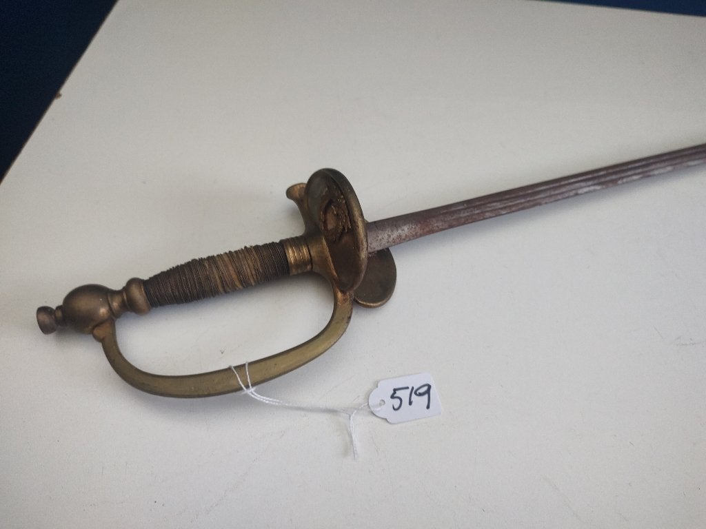Sabel # 519 - Frankrijk - Epee Infanterie, Collections, Objets militaires | Général, Envoi