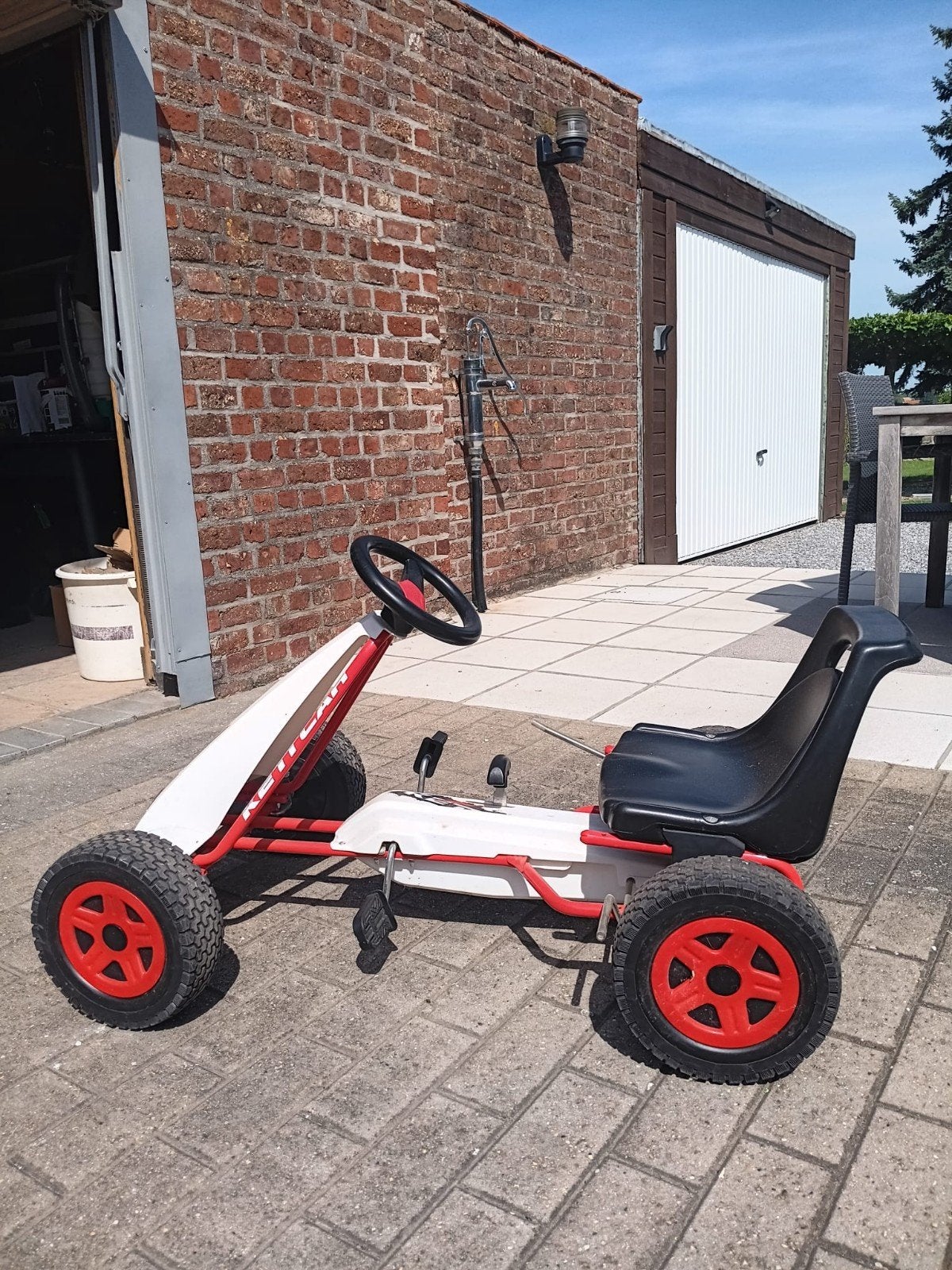 Go cart, Ophalen