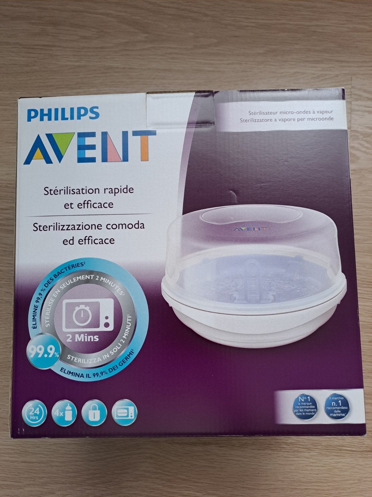 Avent Philips flessen sterilisator microgolfoven, Kinderen en Baby's, Ophalen, Sterilisator