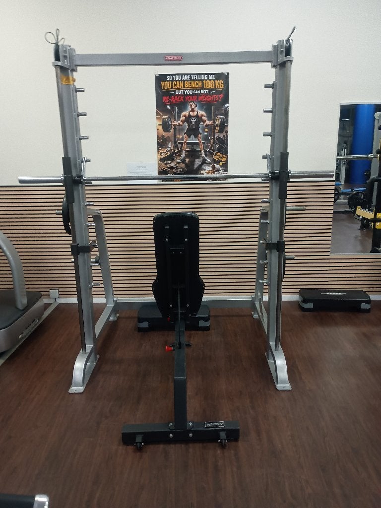 Smith machine, Ophalen, Gebruikt, Benen