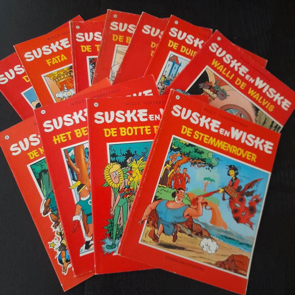 Pakket stripverhalen van Suske en Wiske, Boeken, Ophalen of Verzenden