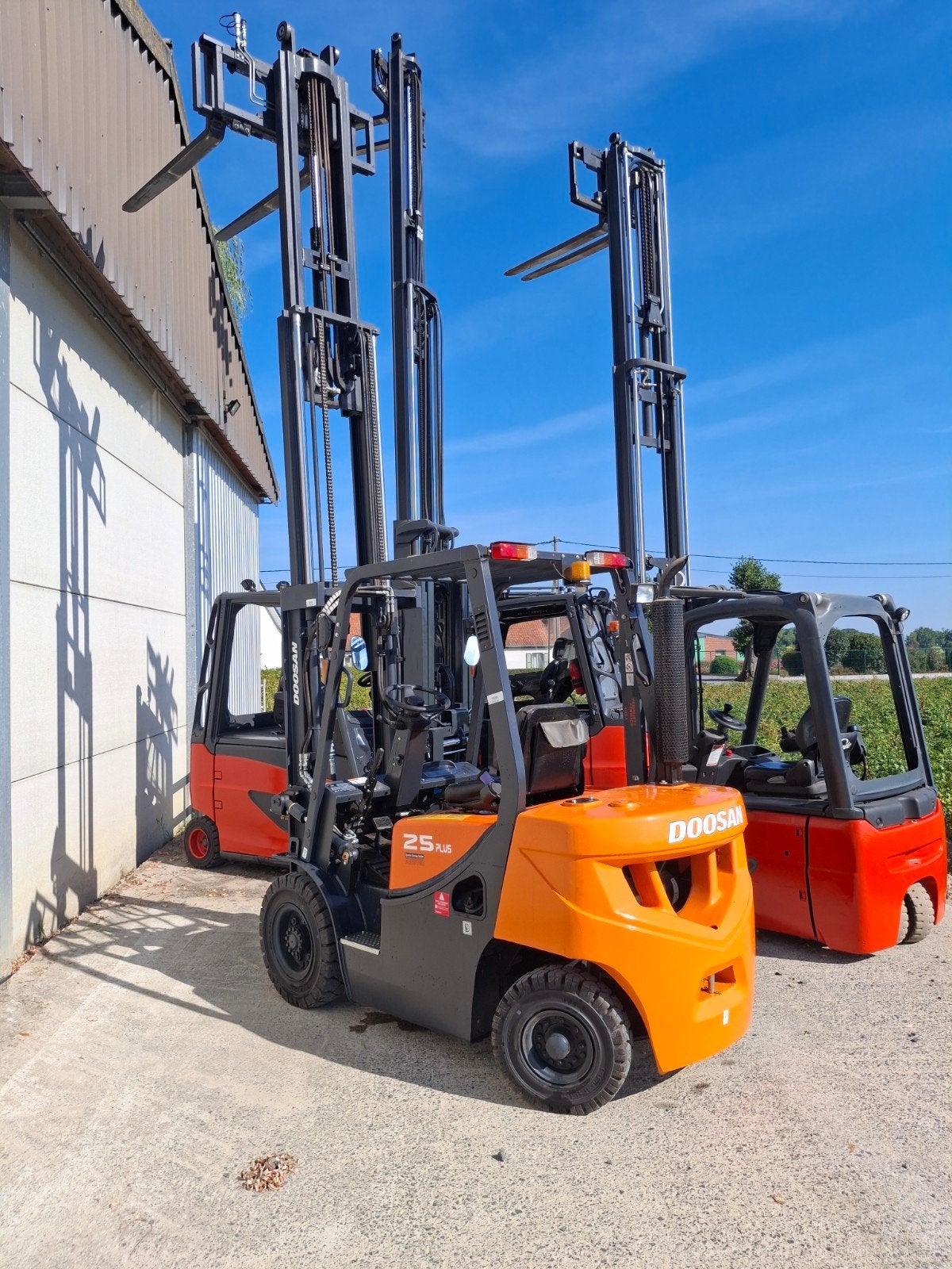 Triplex diesel Doosan FD25, Articles professionnels, Enlèvement ou Envoi, Linde, Vergel105@hotmail.com