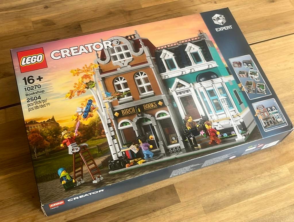 Lego 10270 Bookshop, Ophalen, Zo goed als nieuw, Lego