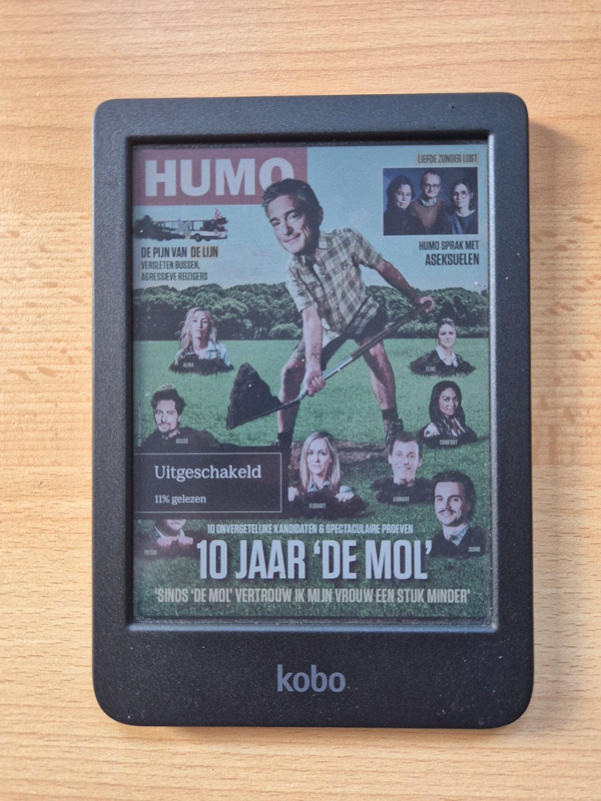 Kobo Clara color 16gb 6inch e reader, Computers en Software, Ophalen of Verzenden, Zo goed als nieuw, 6 inch of minder, 16 GB of meer