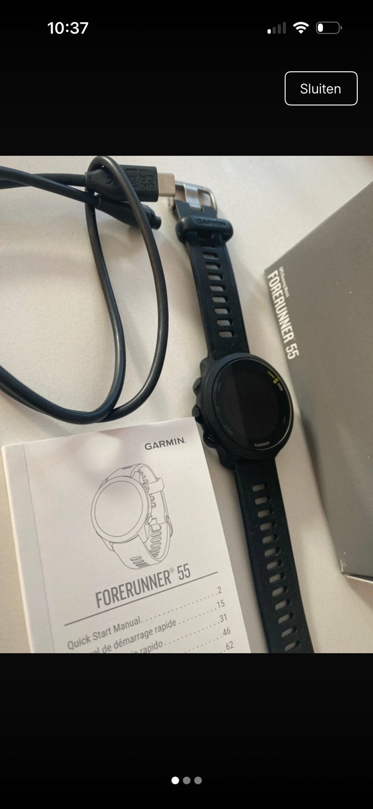 Garmin Forerunner 55, Enlèvement, Comme neuf