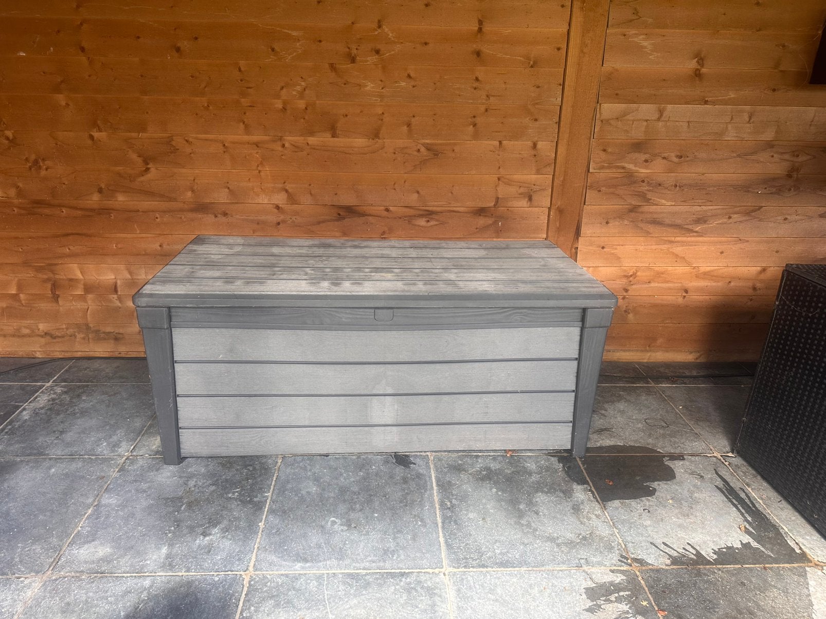 Ruime waterdichte opbergbox voor tuin – 140  68 cm, Ophalen, Gebruikt