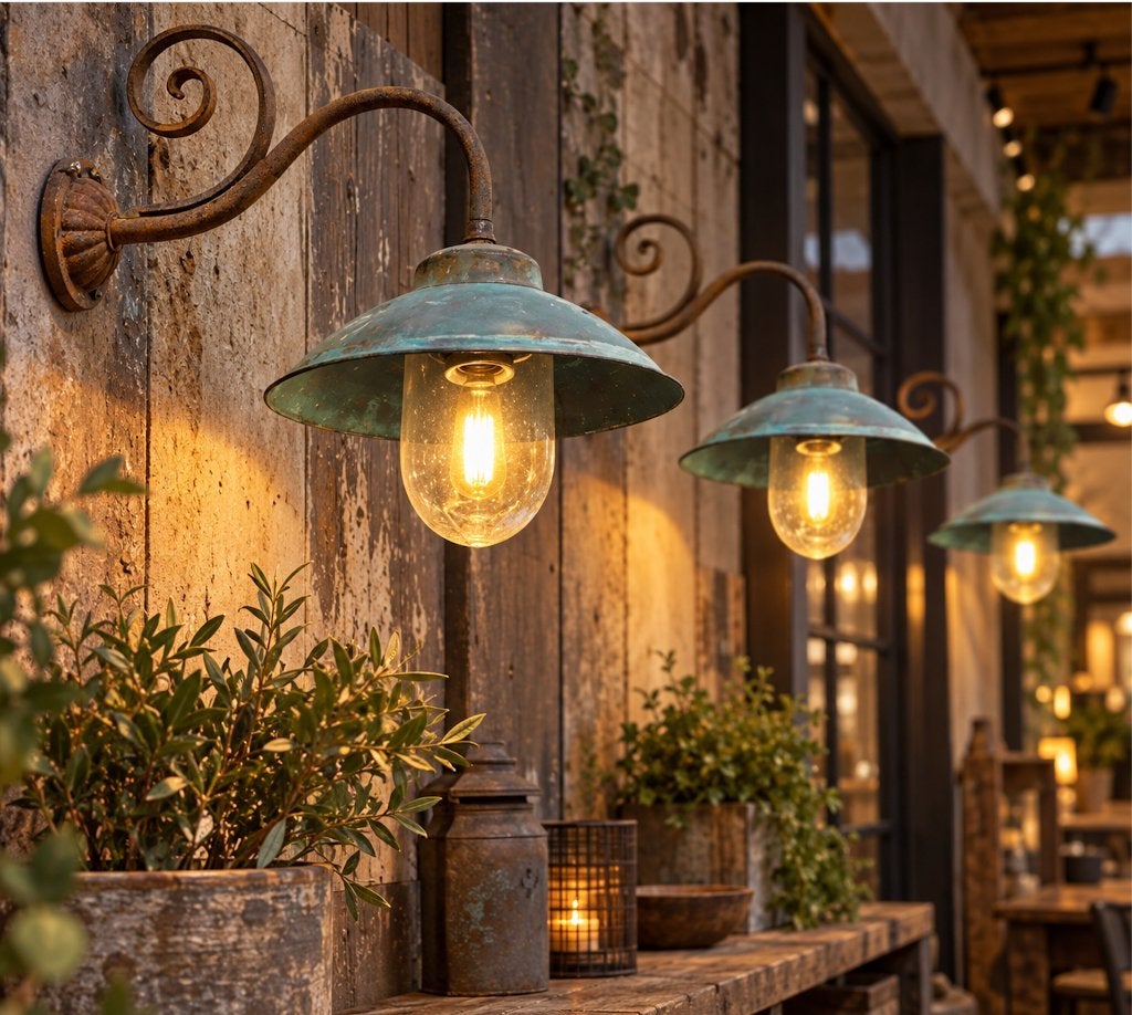 mooie wandlamp stallamp tuinverlichting, Ophalen of Verzenden, Wandlamp