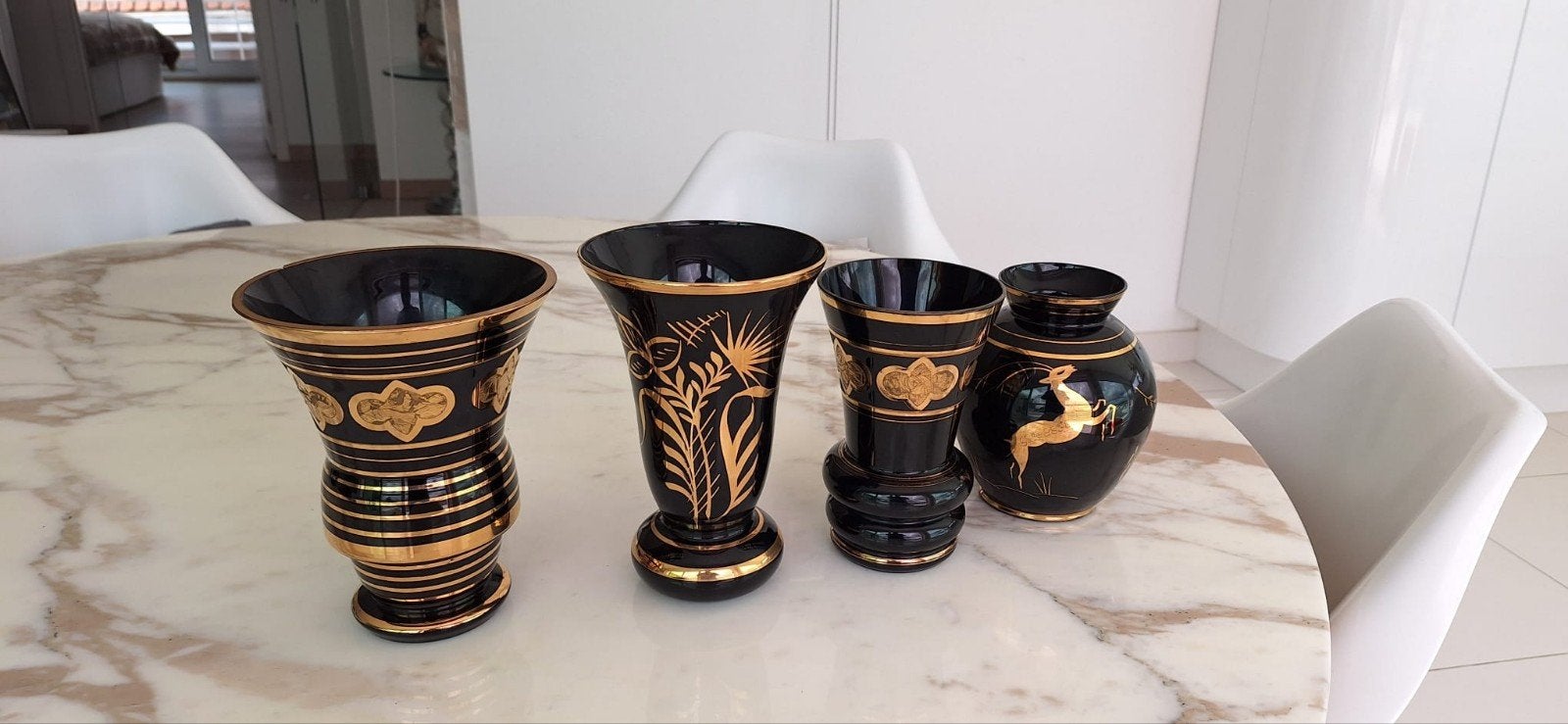 Booms glas., Ophalen