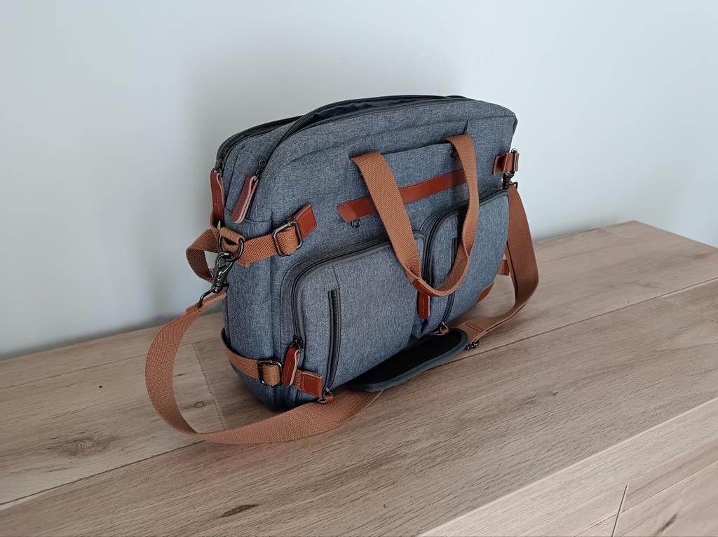Labtoptas/boekentas als nieuw., Informatique & Logiciels, Sacoches d'ordinateur portable, Enlèvement, 16 pouces, Neuf, Sac à dos
