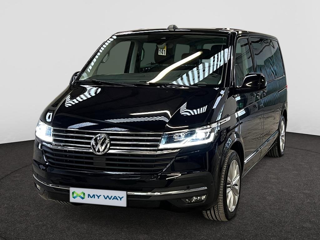 Volkswagen Multivan T6.1 Multivan 2.0 TDi SCR 4Motion Highli, Auto's, Volkswagen, Automaat, Monovolume, Zwart, Diesel