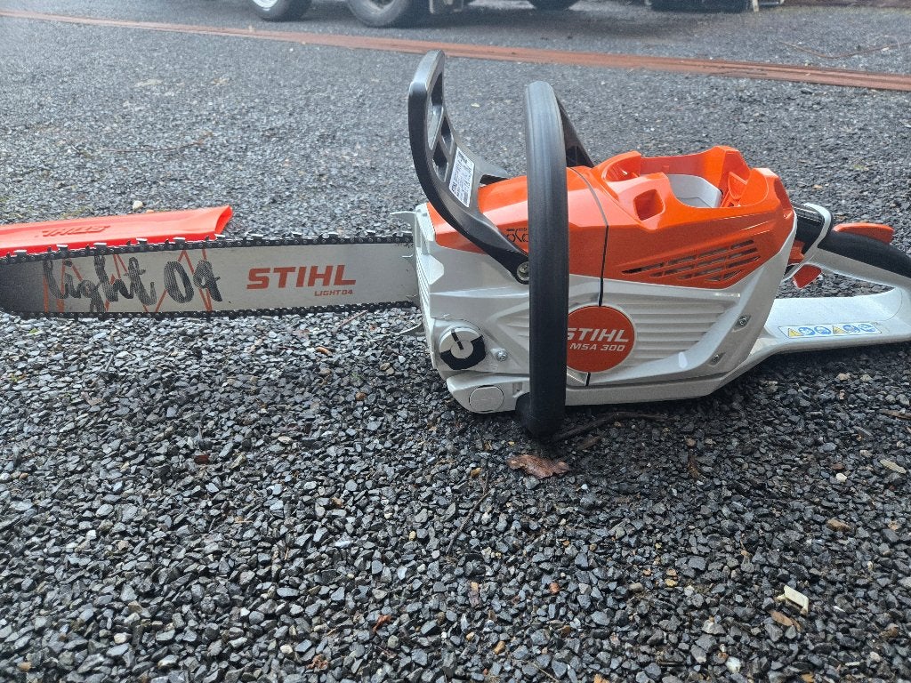 Tronçonneuse Stihl MSA-300 neuve, Jardin & Terrasse, Outils à main, Enlèvement, Neuf, Autres types, STIHL