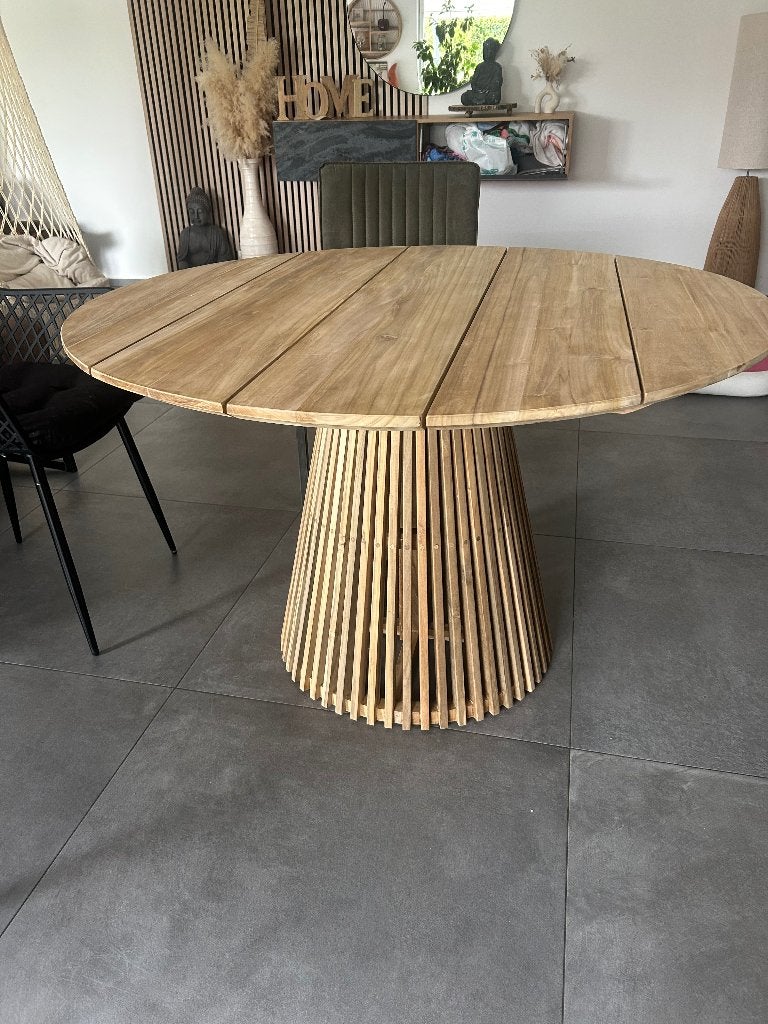 Table de salon neuf, Maison & Meubles, Enlèvement, Neuf, Teck