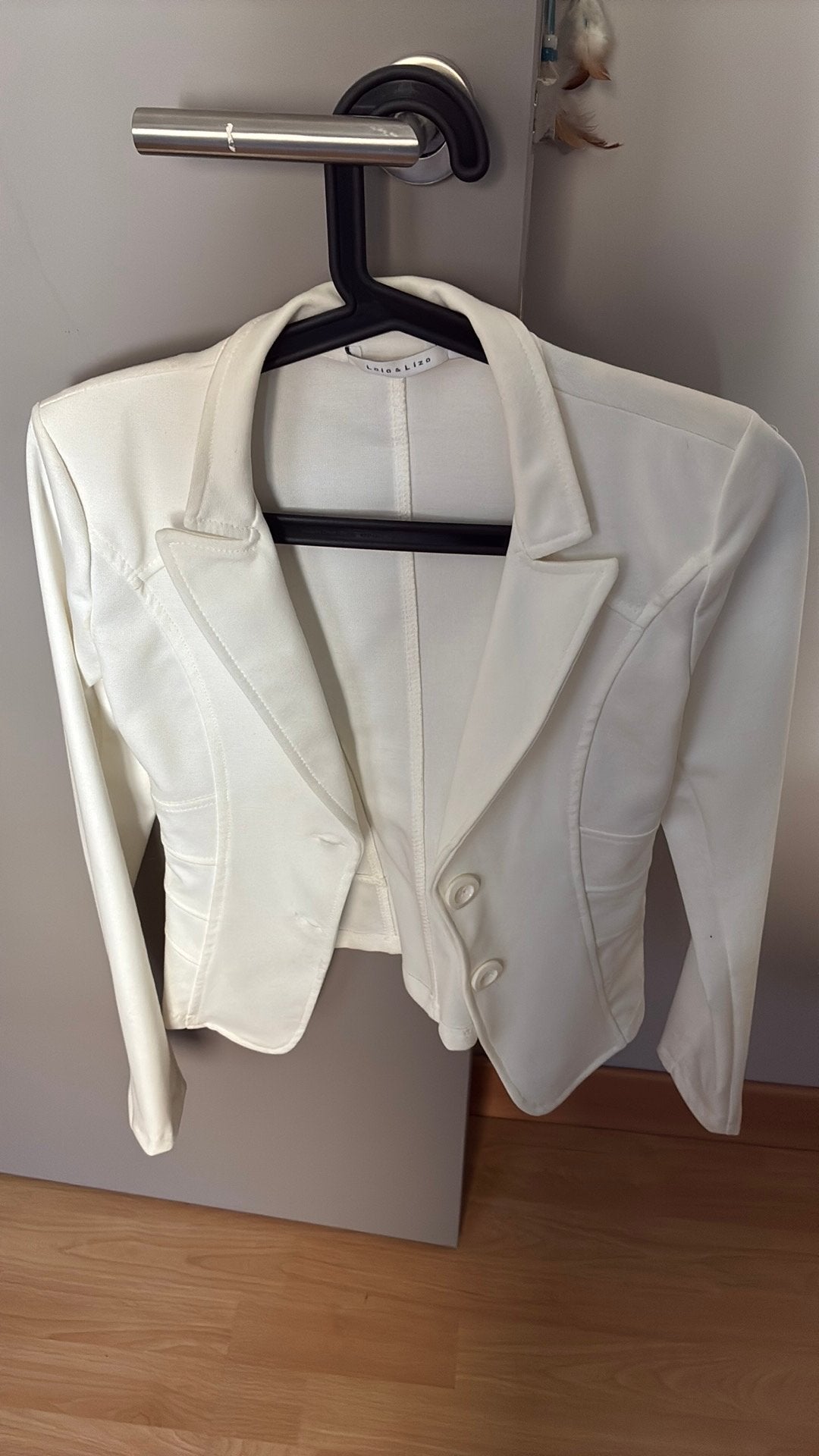 Vestje, Enlèvement, Taille 34 (XS) ou plus petite, Porté, Blanc